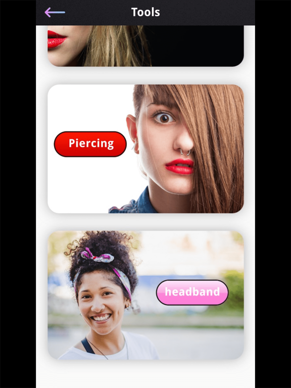 Girl Photo Editor - Makeup iPad screenshot 9 - Photo & Video app