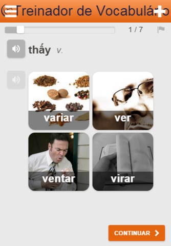 Learn Vietnamese Words screenshot 3