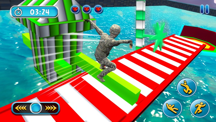 Water Obstacle Course Runner screenshot-3
