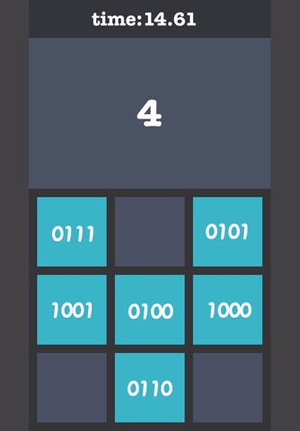 激ムズ脳トレ!2進数タッチ screenshot 2