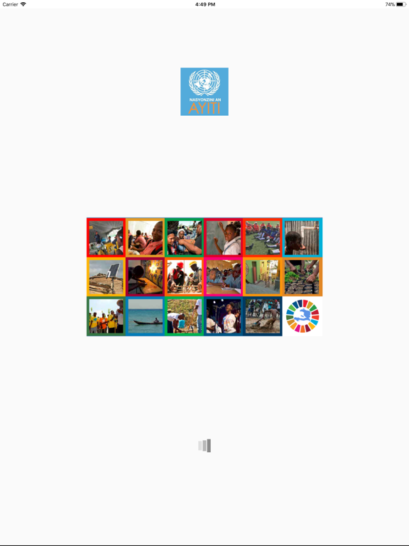 Global Goals Haiti iPad screenshot