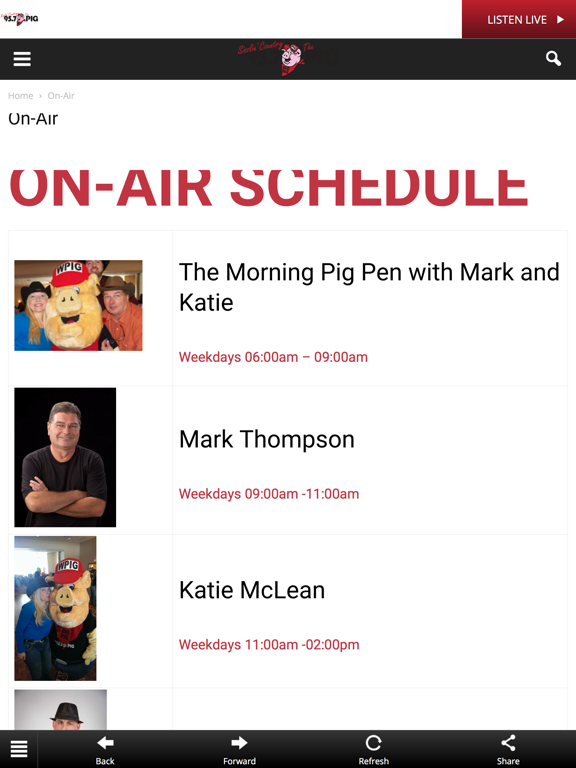 Screenshot #5 pour 95.7 the Big Pig (WPIG FM)