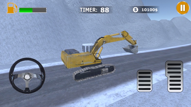 Snow Excavator Truck Simulator