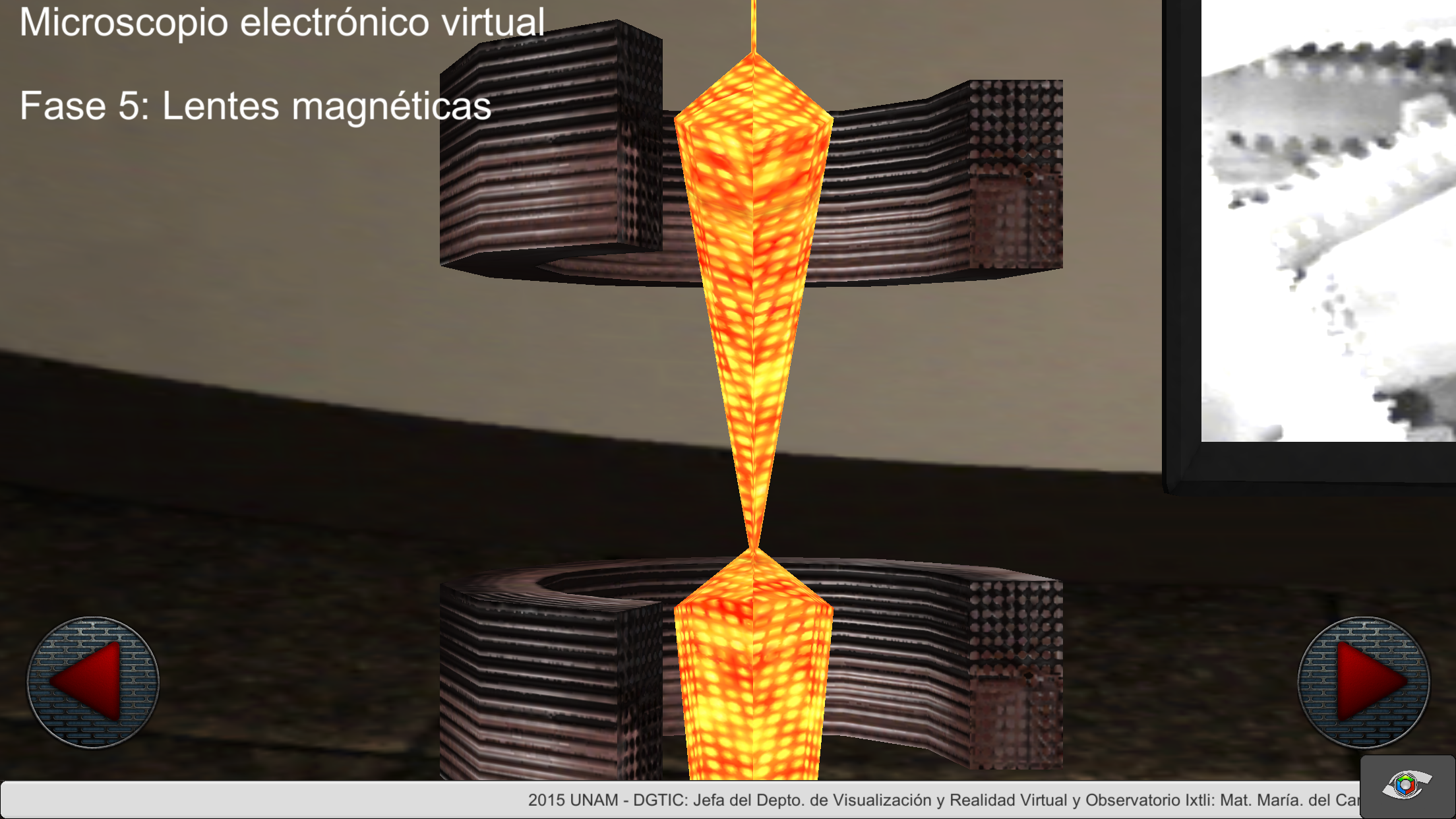 Microscopio electrónico v. screenshot 5