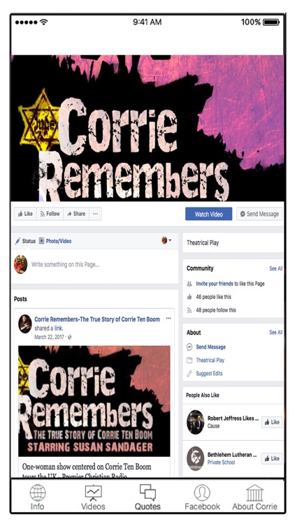 Corrie Remembers screenshot-3