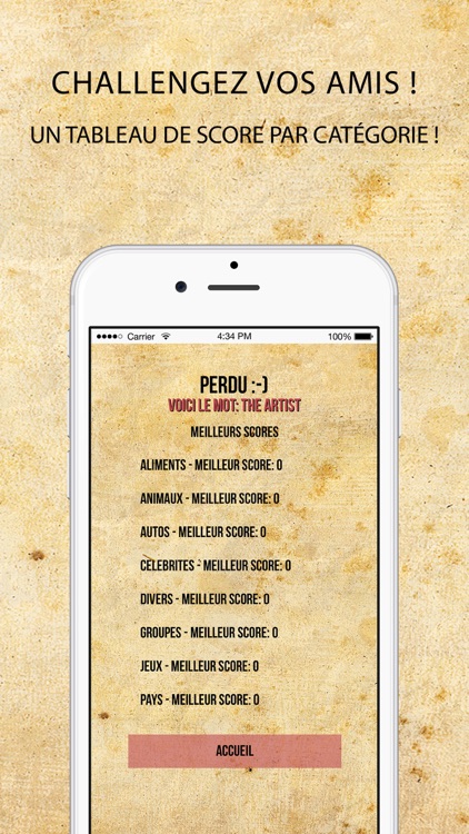 Le Pendu en Français