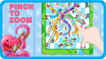 Snakes and Ladders Game Screenshot