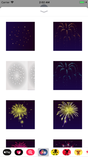 Animated Fireworks GIF SMS App(圖3)-速報App