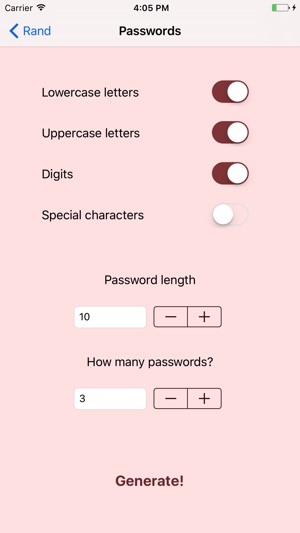 Rand - Random Data Generator(圖4)-速報App