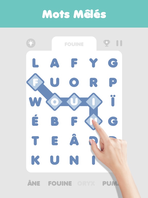 Screenshot #4 pour Mots Mêlés․ -  Français