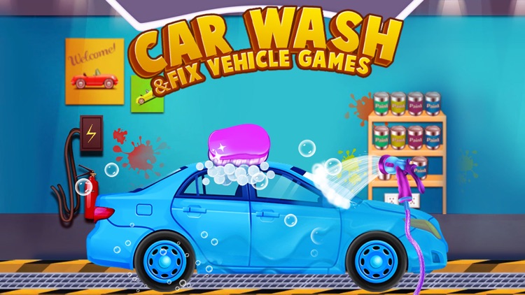 Car Wash & Fix - Vehicle Games