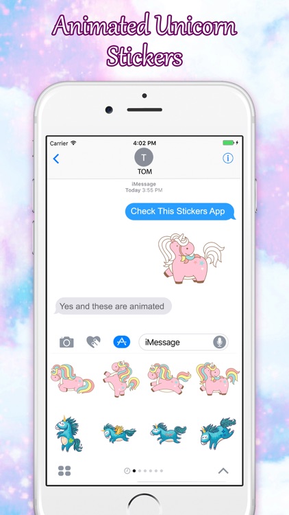 Unicorn Emojis - Animated screenshot-3