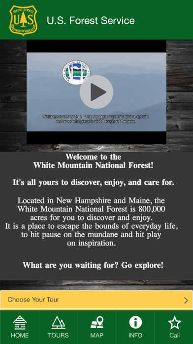 Screenshot #1 pour USFS: White Mountain Forest