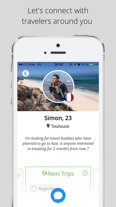 PickPackGo : Meet travelers screenshot 2