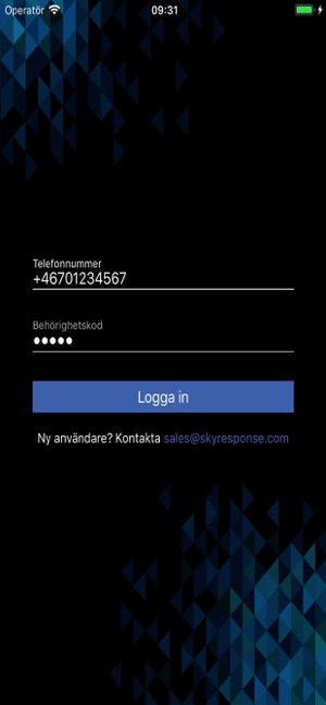 Skyresponse:larm