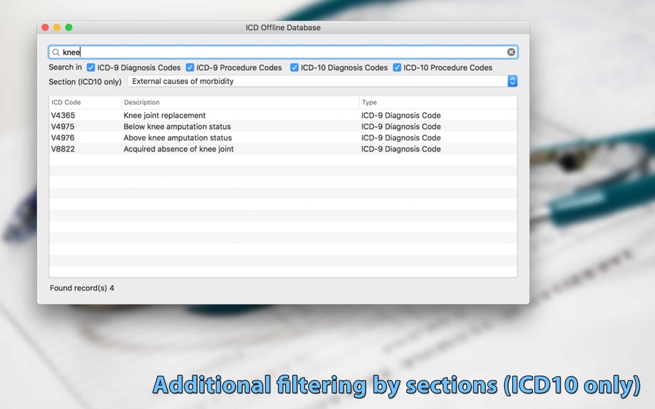 #3. ICD Offline Database (macOS) 由: Konstantin Adamov