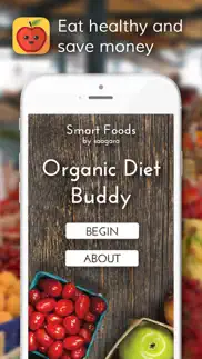 smart foods - organic diet buddy iphone screenshot 1