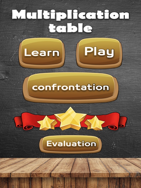 The Multiplication Table iPad screenshot 1 - Education app
