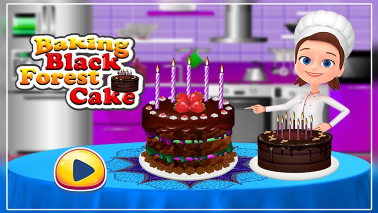 Baking Black Forest Cake Game