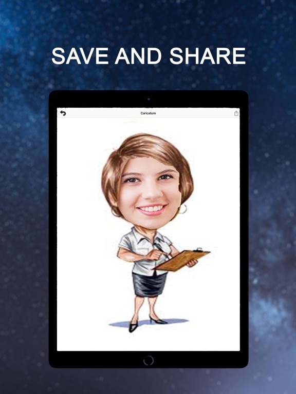 Screenshot #6 pour Cartoon Caricature Face Camera