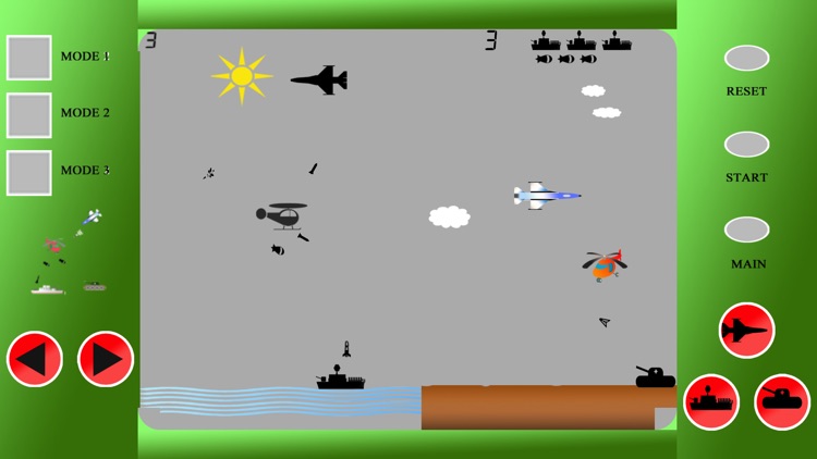 Helicopter vs Enemies Battle Retro (Full)