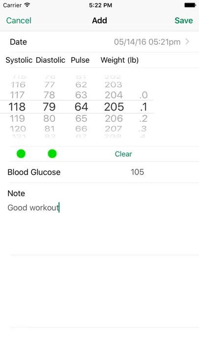 iBP Blood Pressureのスクリーンショット（5/5）