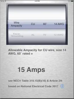 A NEC® 2017 Quick Reference screenshot 6