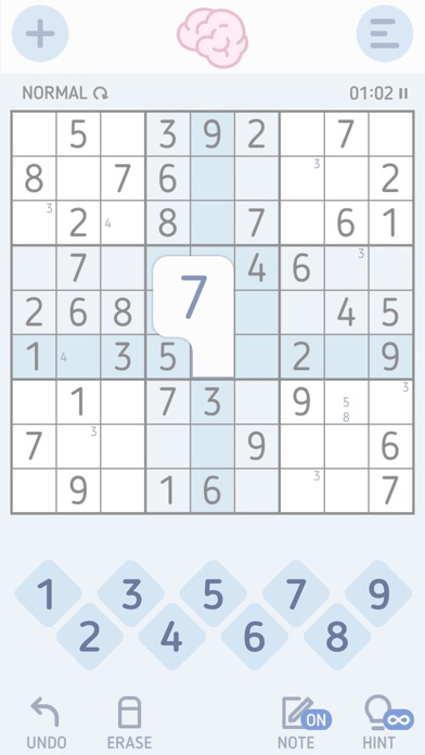 Brain Sudoku: Puzzle screenshot 2