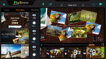 FlyS - Make a video slideshow screenshot