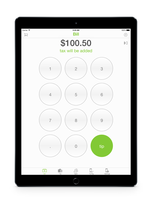 MyTipping iPad screenshot 2 - Utilities app