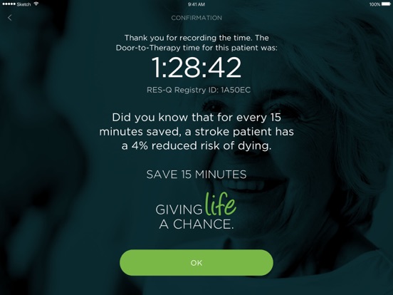 Angels Stopwatch iPad screenshot 5 - Medical app