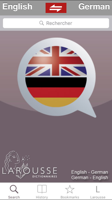 Anglais-Allemand Larousseのおすすめ画像1