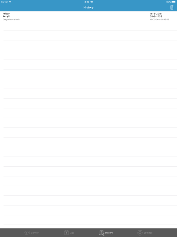 Convert Date iPad screenshot 3 - Utilities app