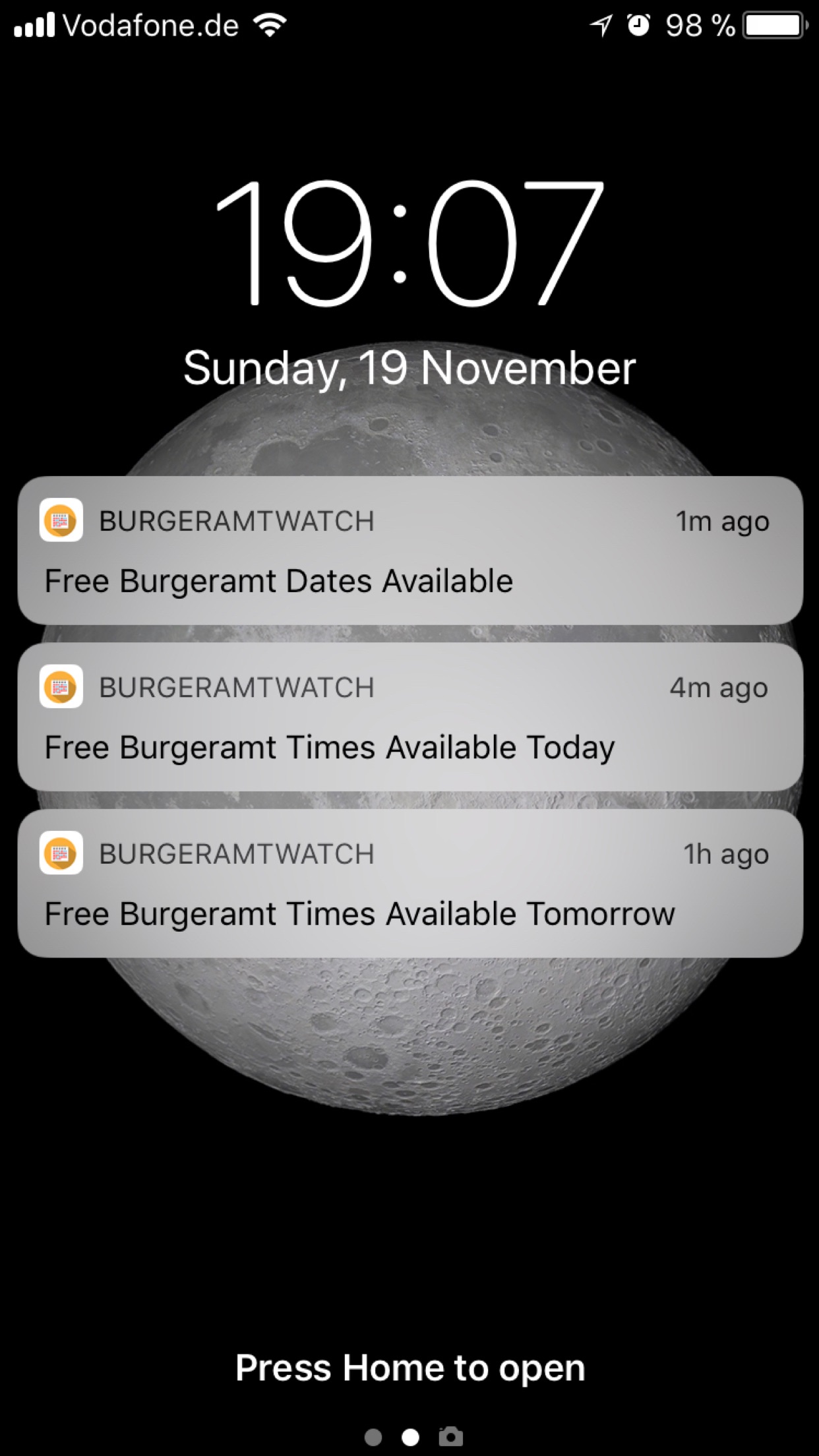 Screenshot 2 of Burgeramt App