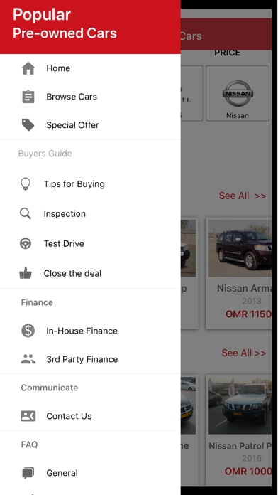 Screenshot #1 pour Popular Cars Oman
