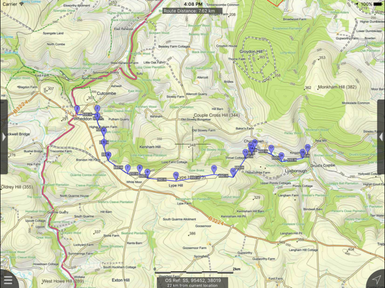 Exmoor Maps Offlineのおすすめ画像1