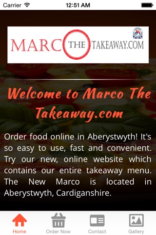 Marco The Takeaway.com screenshot 2