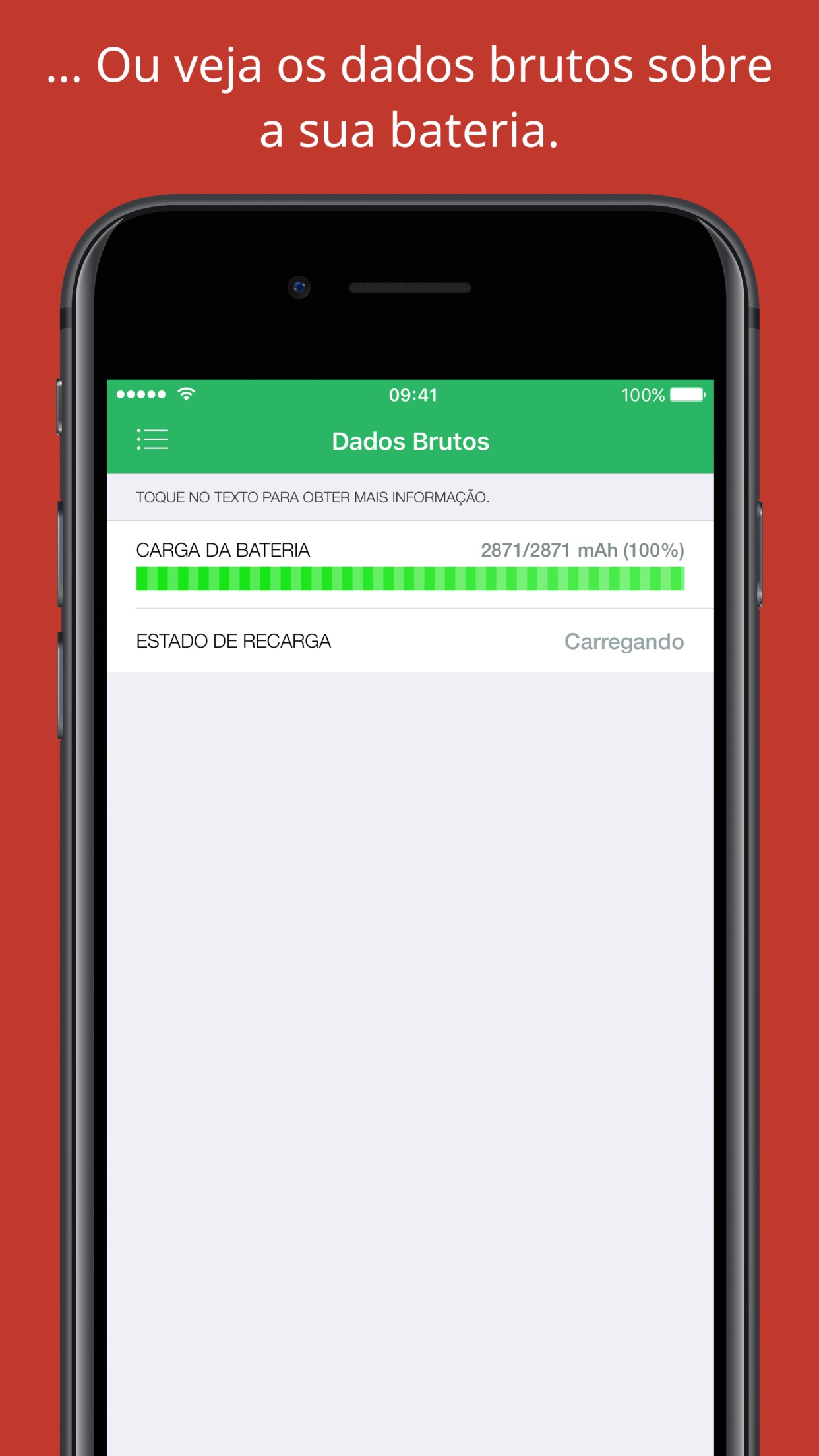 Screenshot do app Battery Life