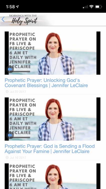Mornings with the Holy Spirit