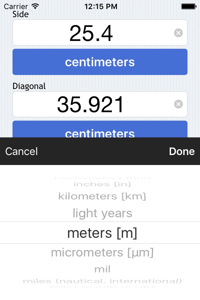 Easy Square Calculator screenshot 4