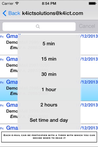 SiOutlook Evo screenshot 3