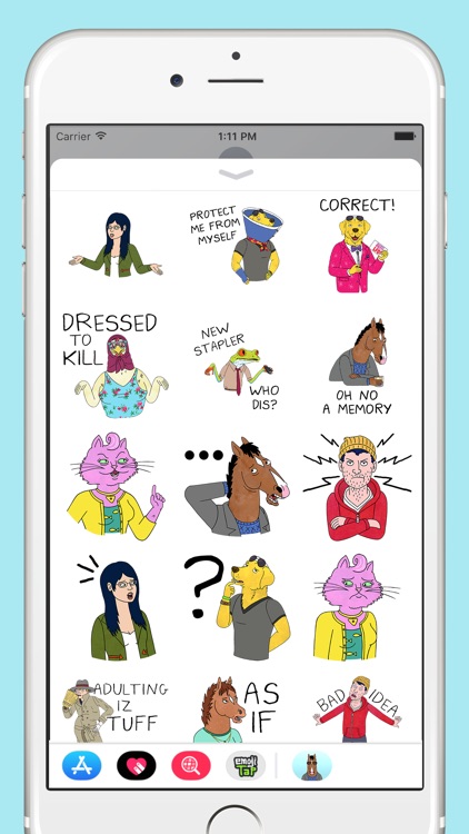 BoJack Horseman Stickers