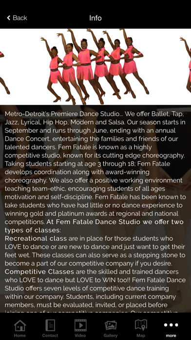 Fem Fatale Dance Company screenshot 4