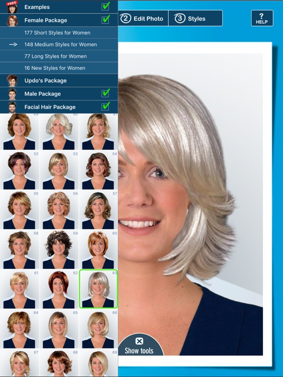 App Shopper: Hairstyle PRO Try On (Lifestyle)