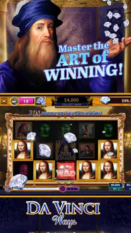 Game screenshot Da Vinci Diamonds Casino apk