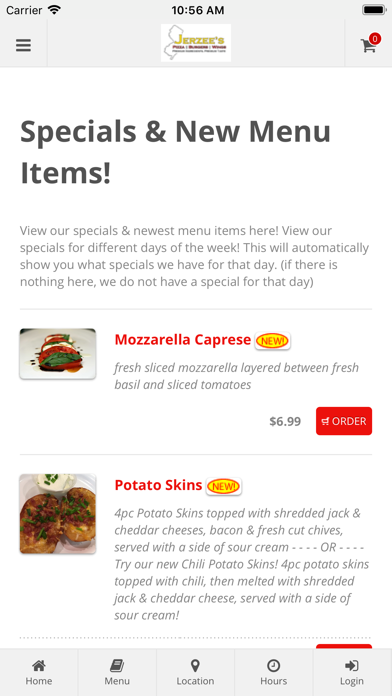 How to cancel & delete Jerzee's Pizza Asbury from iphone & ipad 2