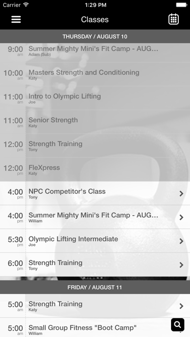 Altitude Fitness screenshot 4