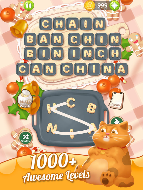 Screenshot #4 pour Word Connect Cookies Puzzle