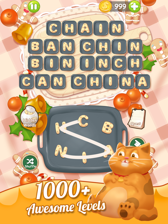 Word Connect Cookies Puzzleのおすすめ画像1