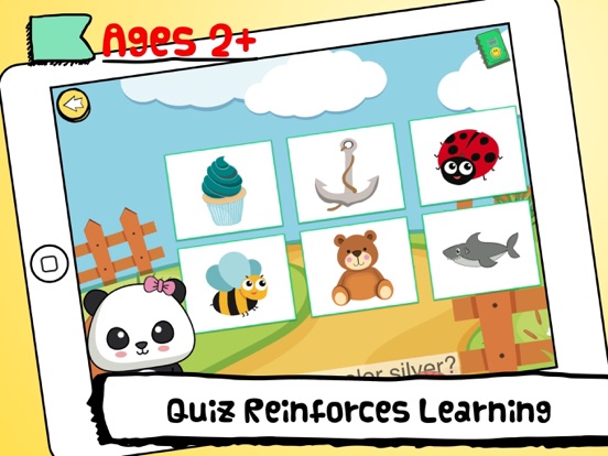 Panda Preschool Learning App iPad screenshot 9 - Education app
